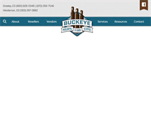 Tablet Screenshot of buckeyeweldingsupply.com
